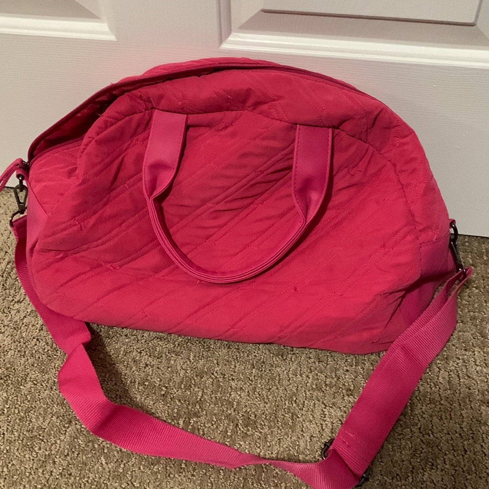 Pink Duffle bag